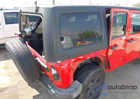 2016 Jeep Wrangler Unlimited Sport from USA, damaged, VIN 1C4BJWDGXGL174327